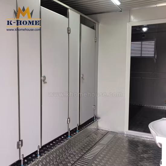 Prefabricated Mobile Public Ablution Block for Outdoor Workers