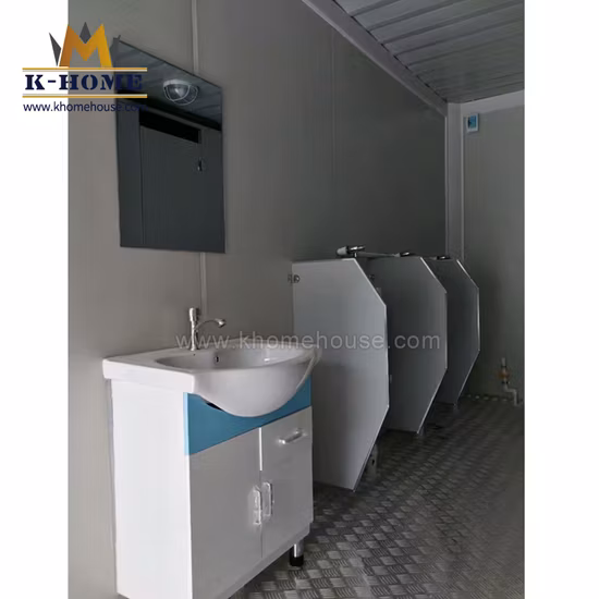 Prefabricated Mobile Public Ablution Block for Outdoor Workers