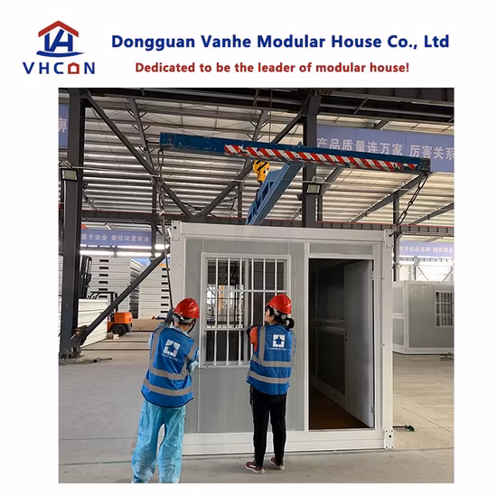 China Pré-fabricada barata 20FT 40FT Dobrável Modular Luxury Living Flat Pack Pré-fabricada Casa de contêiner dobrável para venda